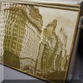 A59. Pol BUry St. Moritz print on canvas. 